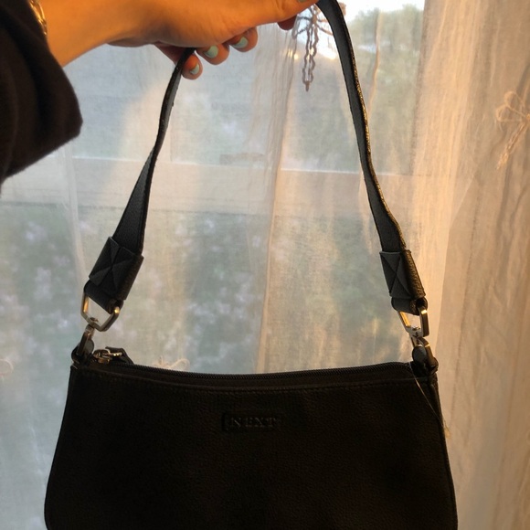 Next black Leather Shoulder Bag - Picture 3 of 6
